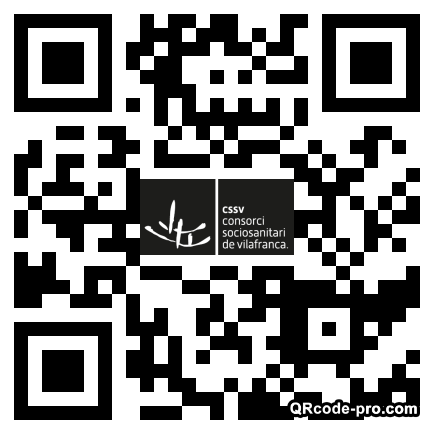 QR code with logo 3obc0