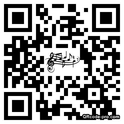QR code with logo 3on70