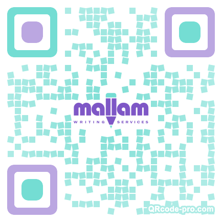 QR code with logo 3on90