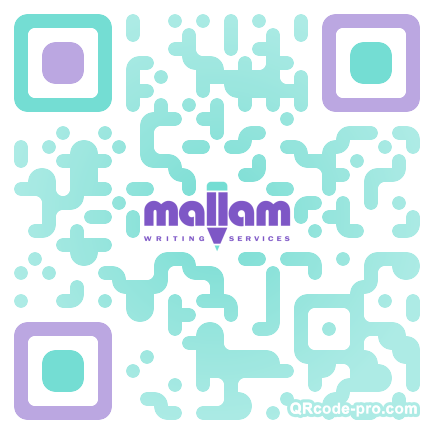 QR code with logo 3ond0