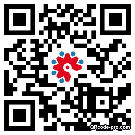 QR code with logo 3pC80