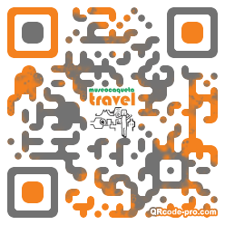 QR code with logo 3plA0
