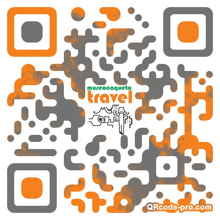QR code with logo 3plD0