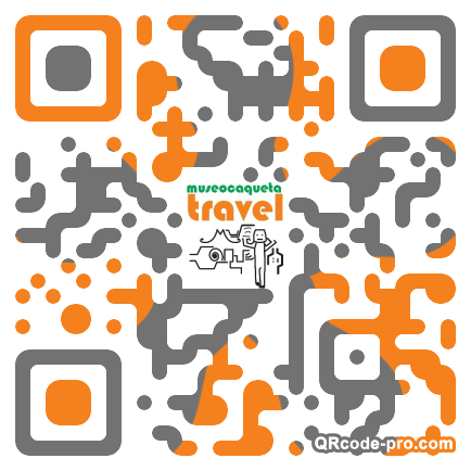 QR code with logo 3pmE0