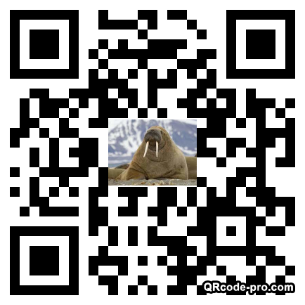 QR code with logo 3ptg0