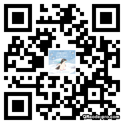 QR code with logo 3puo0