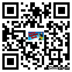 QR code with logo 3r4M0