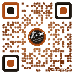 QR code with logo 3rR00