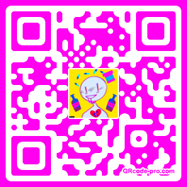 QR code with logo 3tUX0