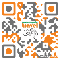 QR code with logo 3tuh0
