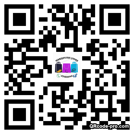 QR code with logo 3uGn0