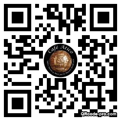 QR code with logo 3wd10