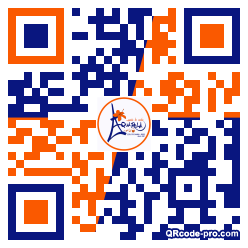 QR code with logo 3wis0