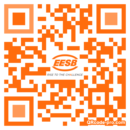 QR code with logo 3x890