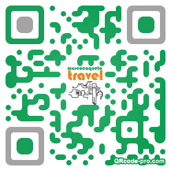 QR code with logo 3x920