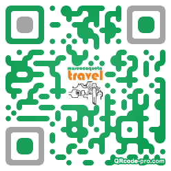 QR code with logo 3x930