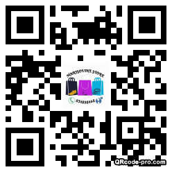 QR code with logo 3xFD0