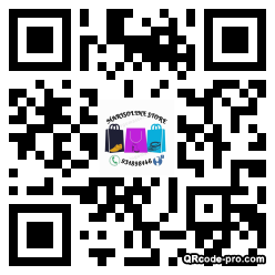 QR code with logo 3xFp0