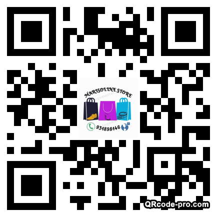 QR code with logo 3xFp0