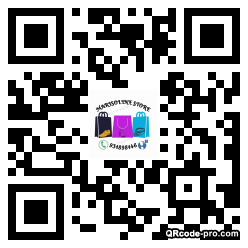 QR code with logo 3xSK0