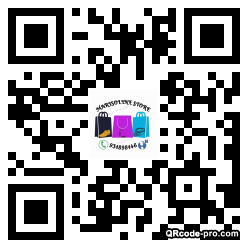 QR code with logo 3xSk0