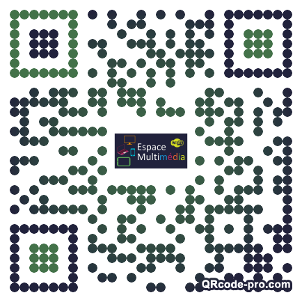 QR code with logo 3y1s0