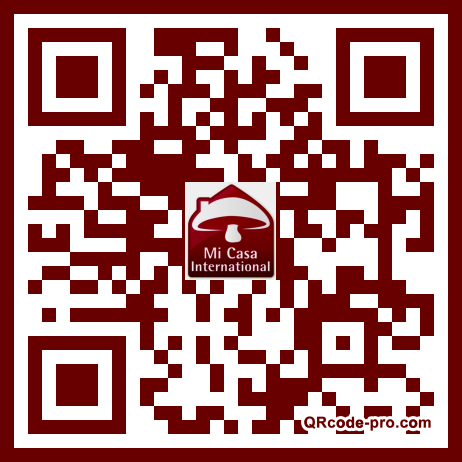 QR code with logo 3yeR0