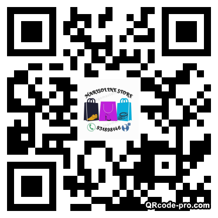 QR code with logo 3z1H0