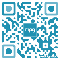 QR code with logo 6WP0