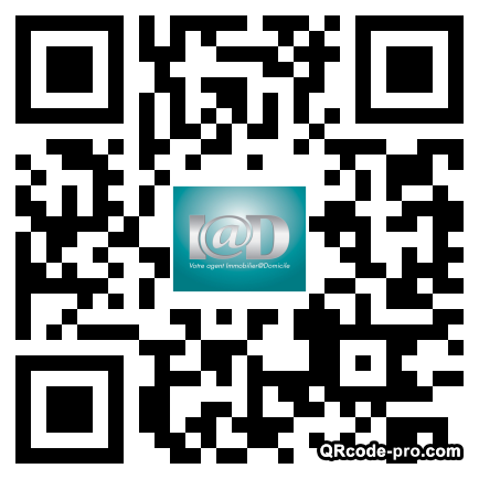 QR code with logo 73X0