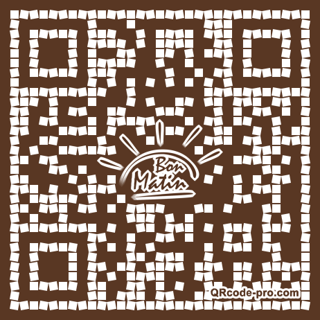 QR code with logo 7DX0