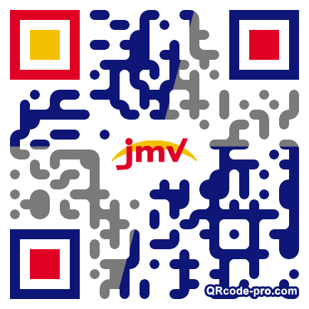 QR code with logo 7Vo0