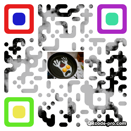 QR code with logo 7ZK0