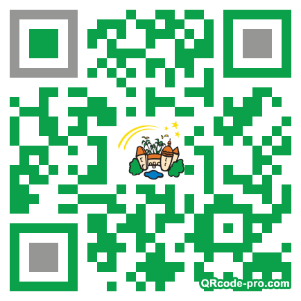 QR code with logo 8R90