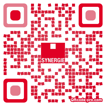 QR code with logo A9F0