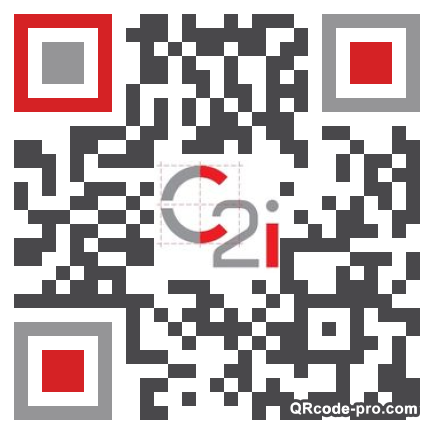 QR code with logo AFH0