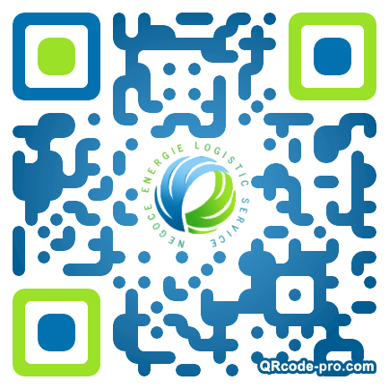 QR code with logo AG60