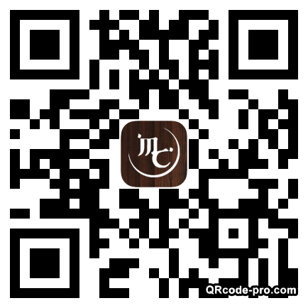 QR code with logo AIY0