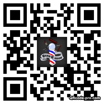 QR code with logo AKz0