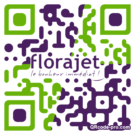 QR code with logo ANB0