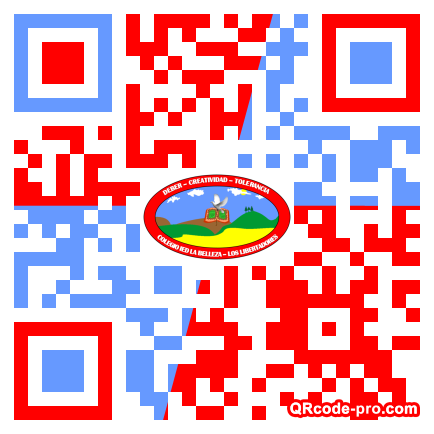 QR code with logo ANR0