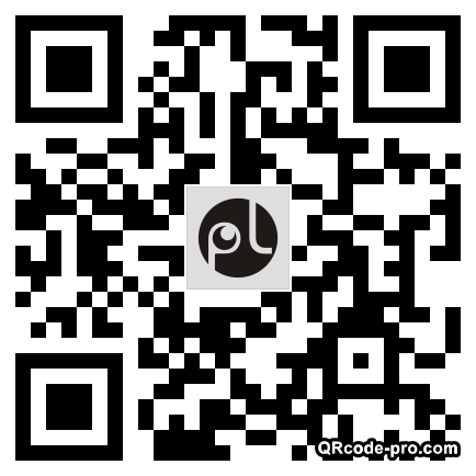 QR code with logo AS10