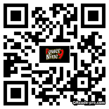 QR code with logo AS20