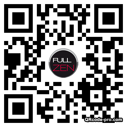 QR code with logo Adt0