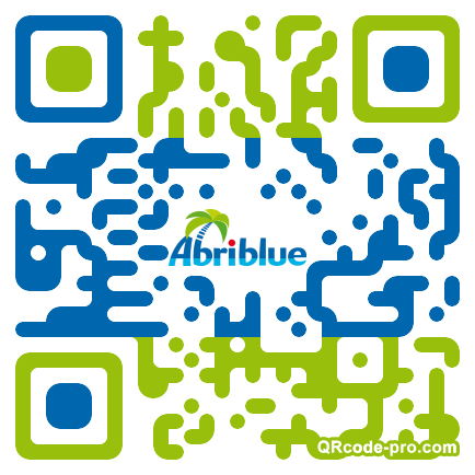 QR code with logo AjF0