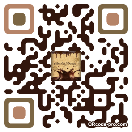 QR code with logo Aog0