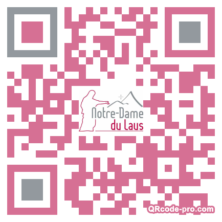 QR code with logo Asb0