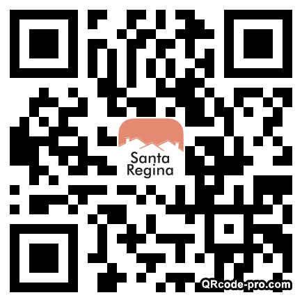 QR code with logo Axs0