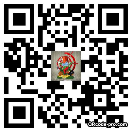 QR code with logo BCi0