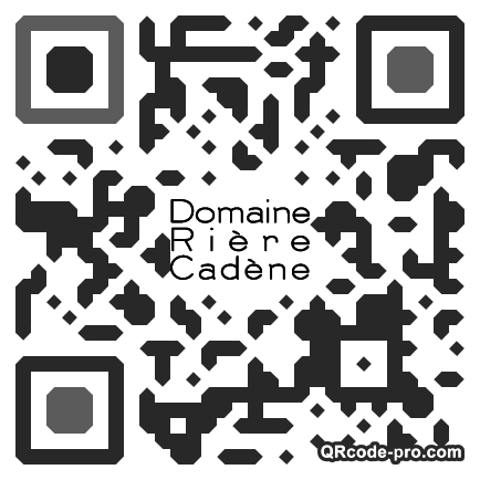 QR code with logo BLE0